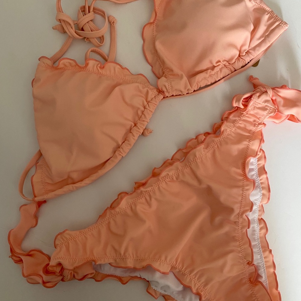 Stellar Ruffled Bikini- NWT - Picture 5 of 9